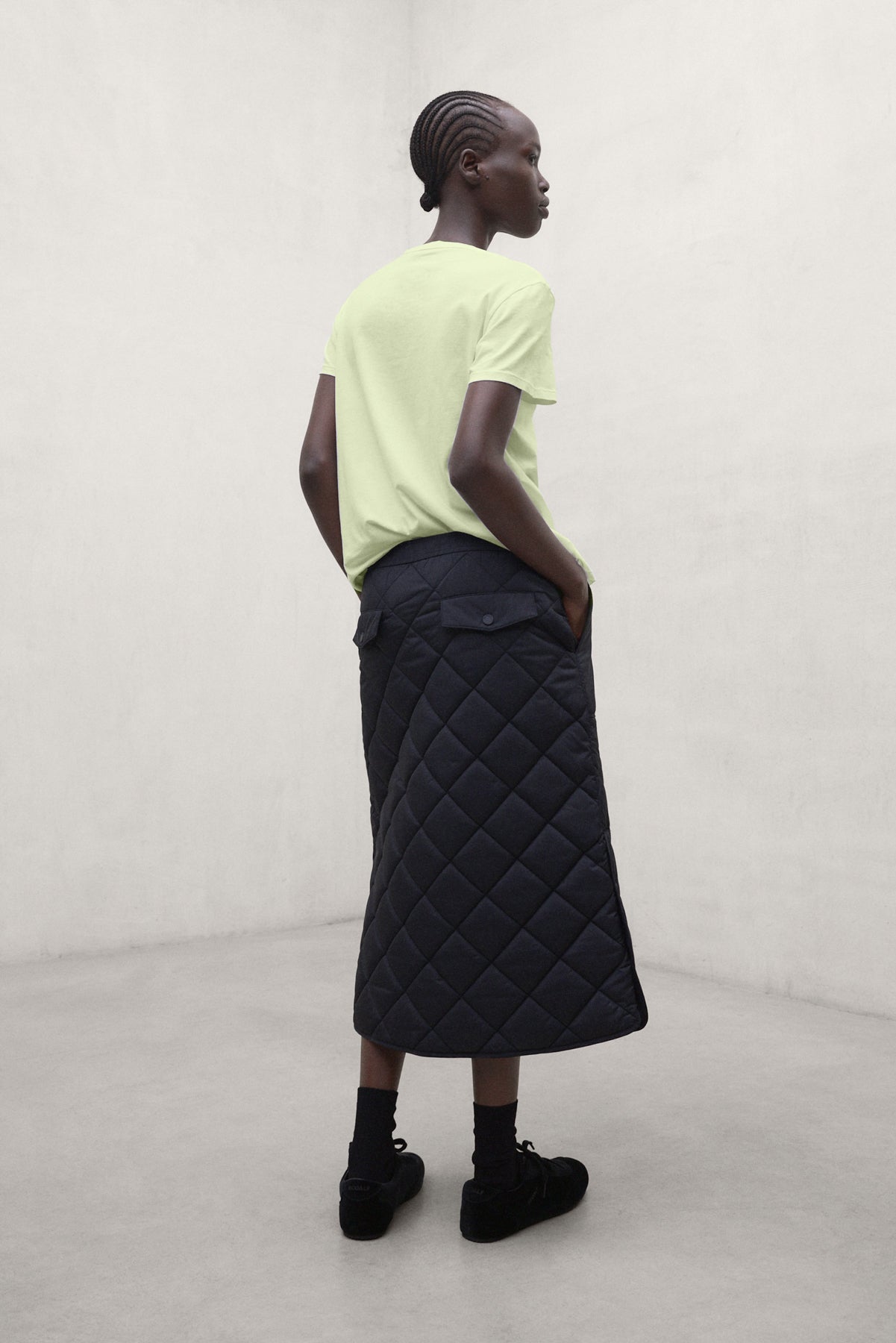 T-SHIRT KEILE CITRON VERT