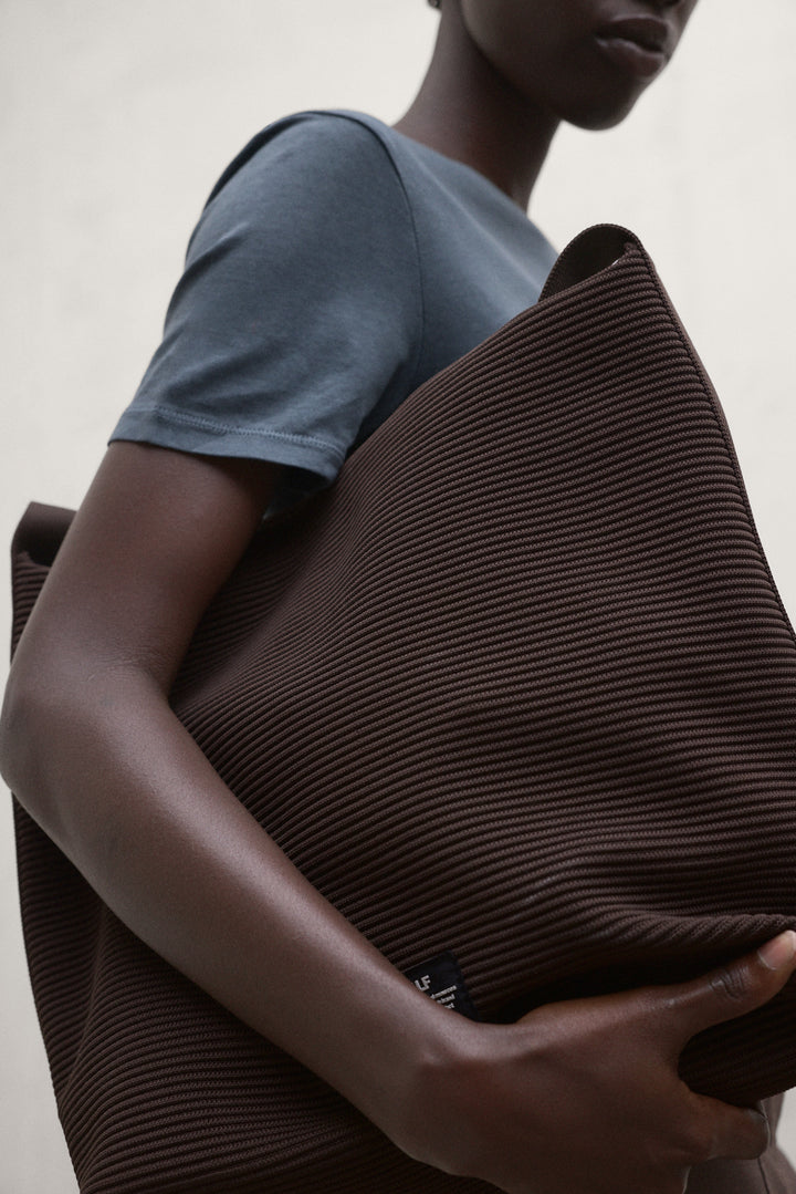 BROWN TIKA SHOPPER BAG
