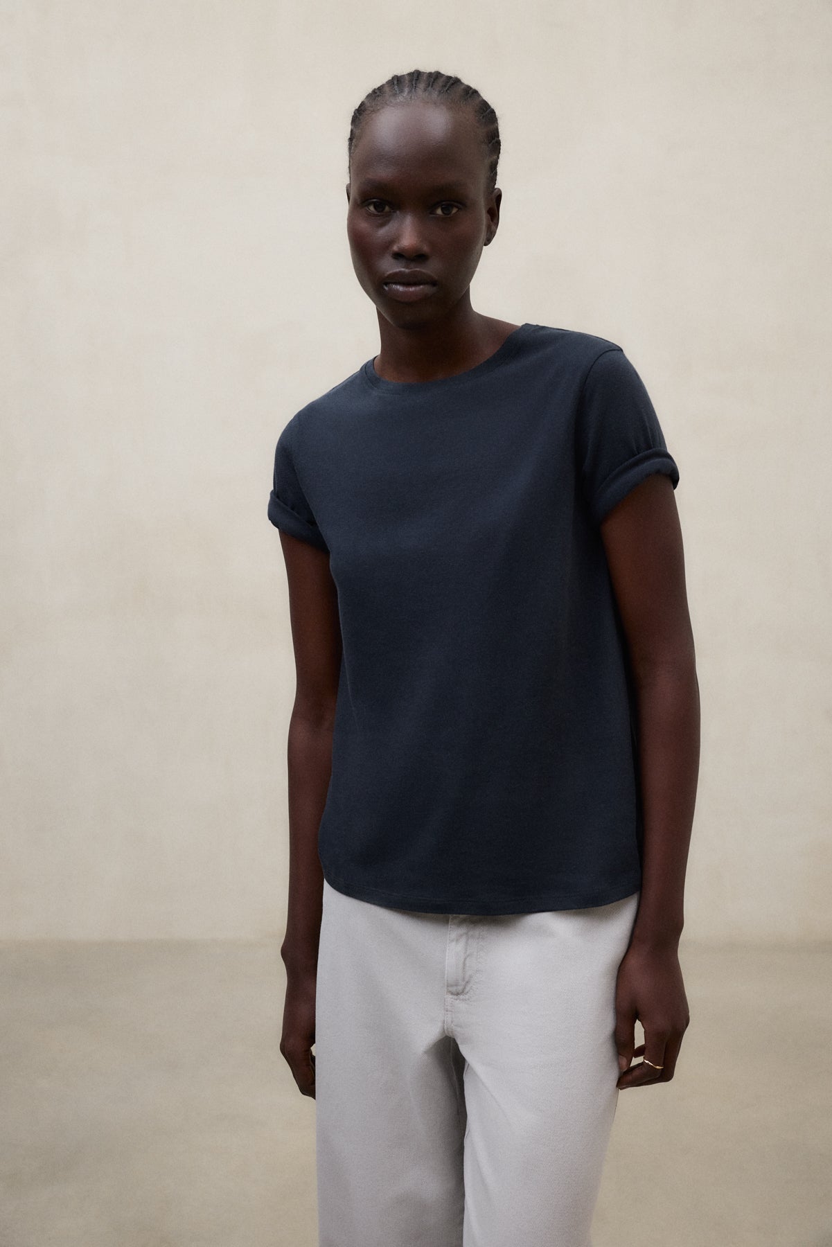 NAVY BLUE LAKE T-SHIRT