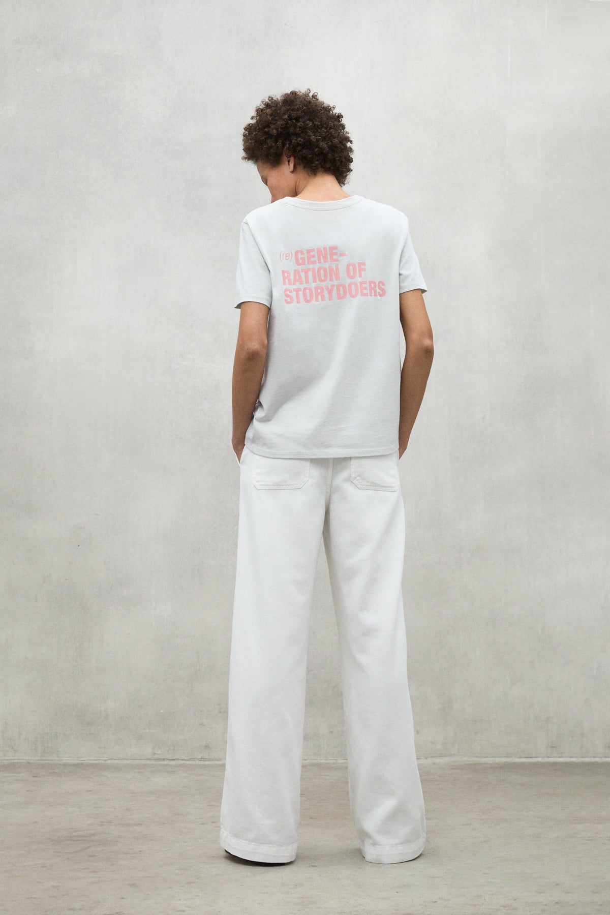 REGENERATION T-SHIRT GRAU UND ROSA