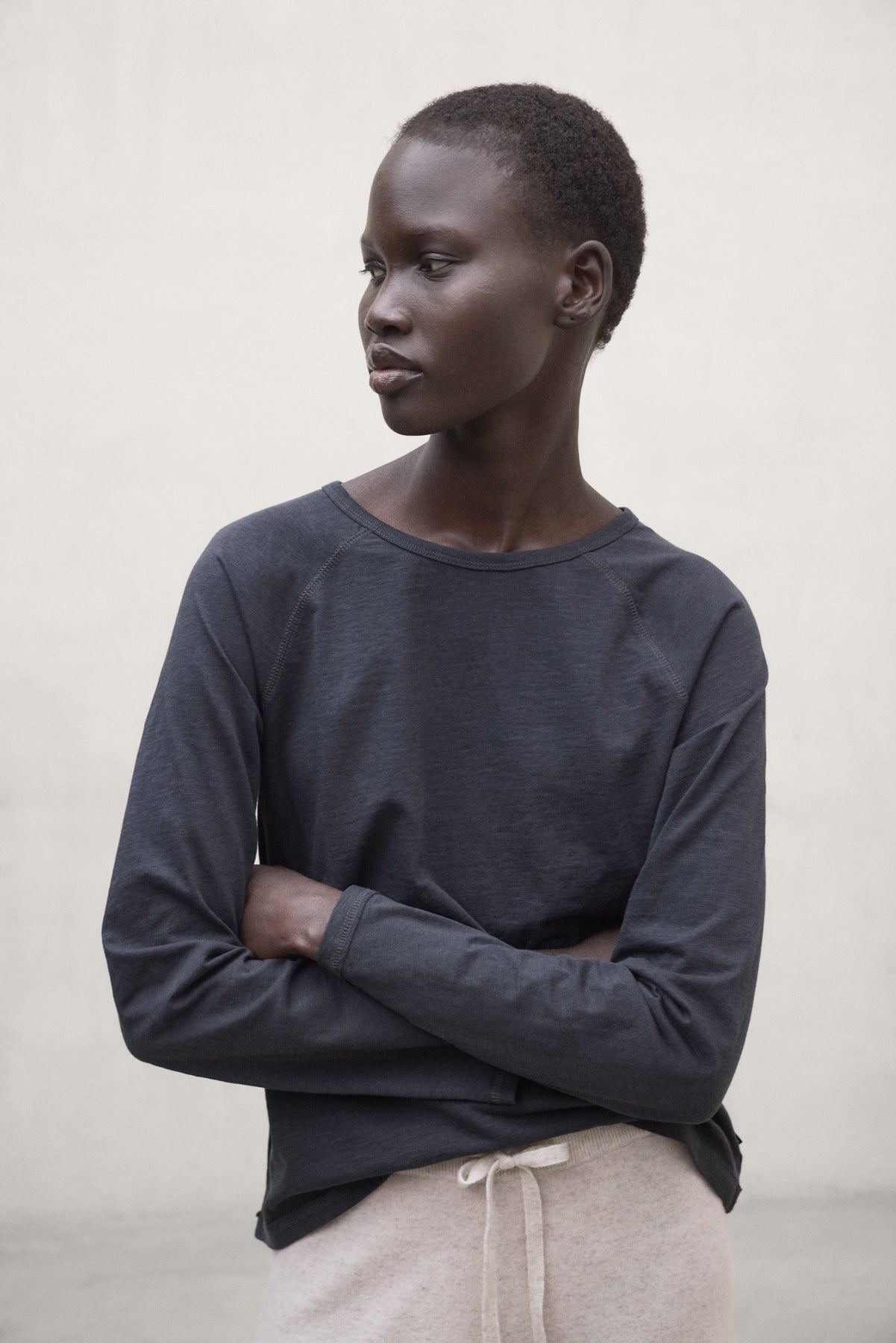 T-SHIRT PALERMA GRIS FONCÉ
