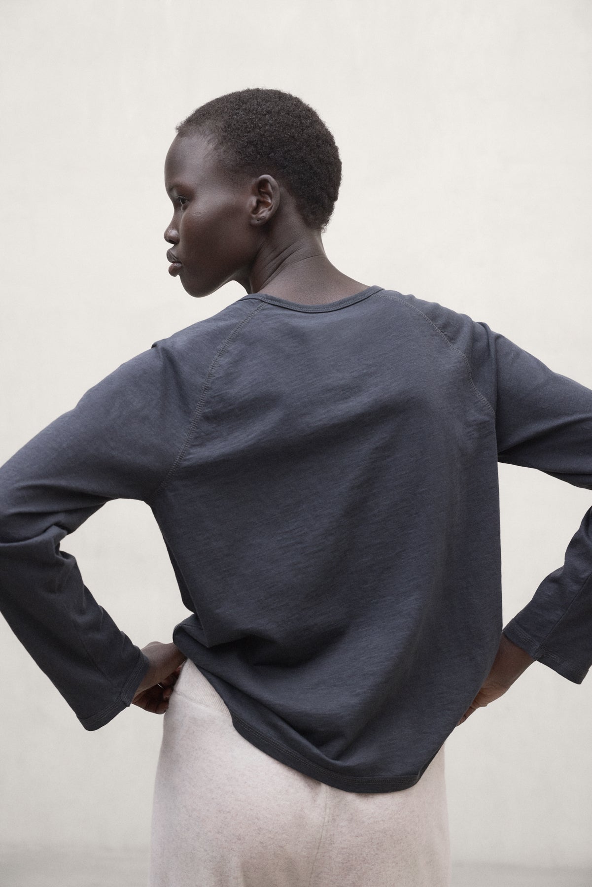 T-SHIRT PALERMA GRIS FONCÉ