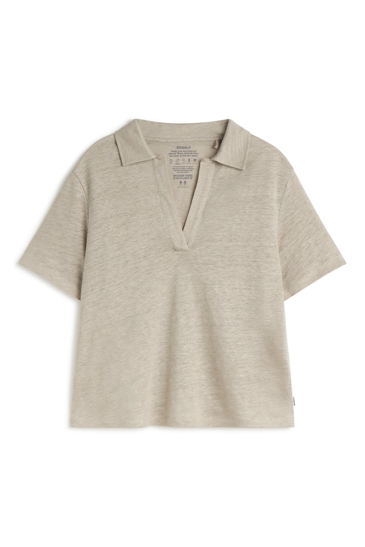BEIGE TROMS T-SHIRT