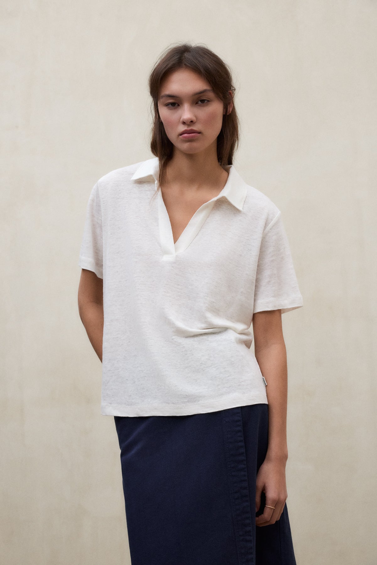 CAMISETA TROMS BLANCA