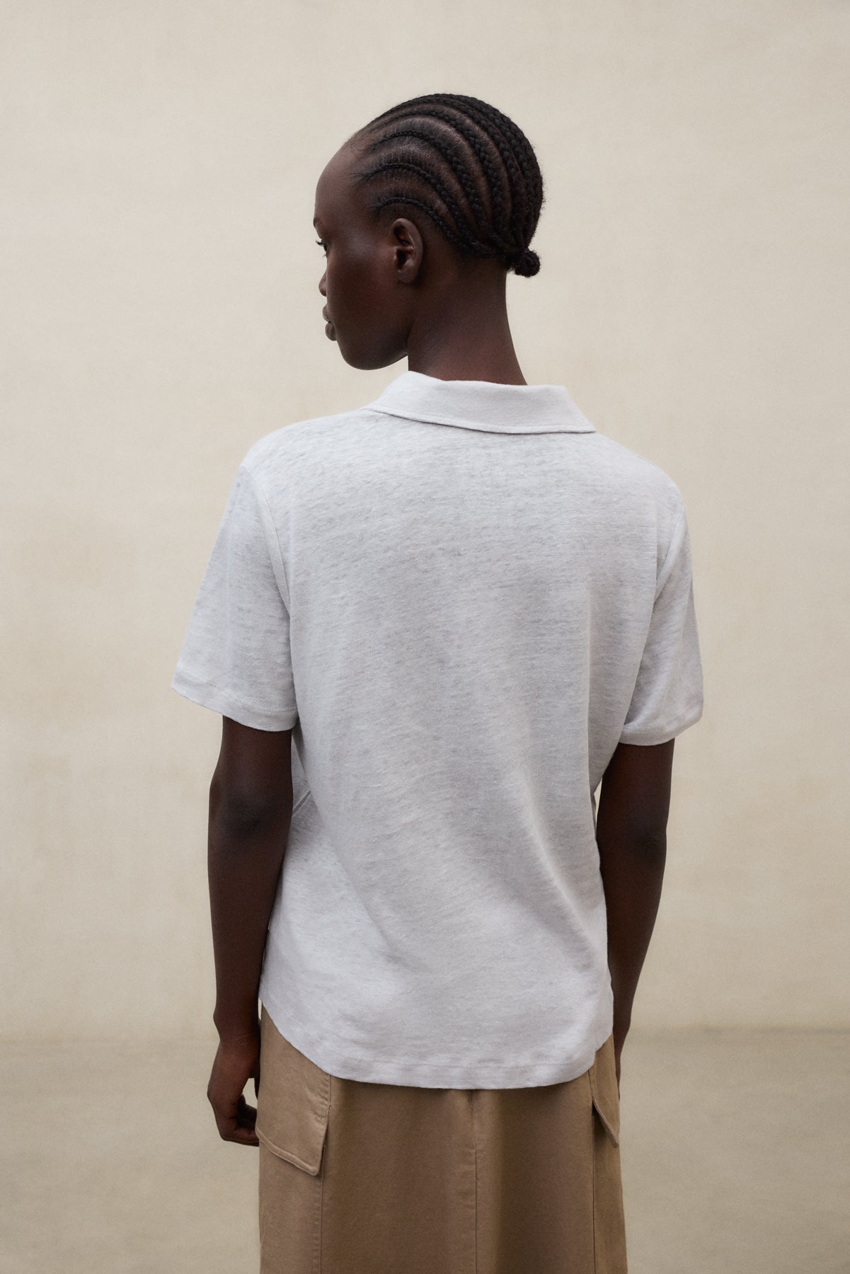 T-SHIRT TROMS GRAU