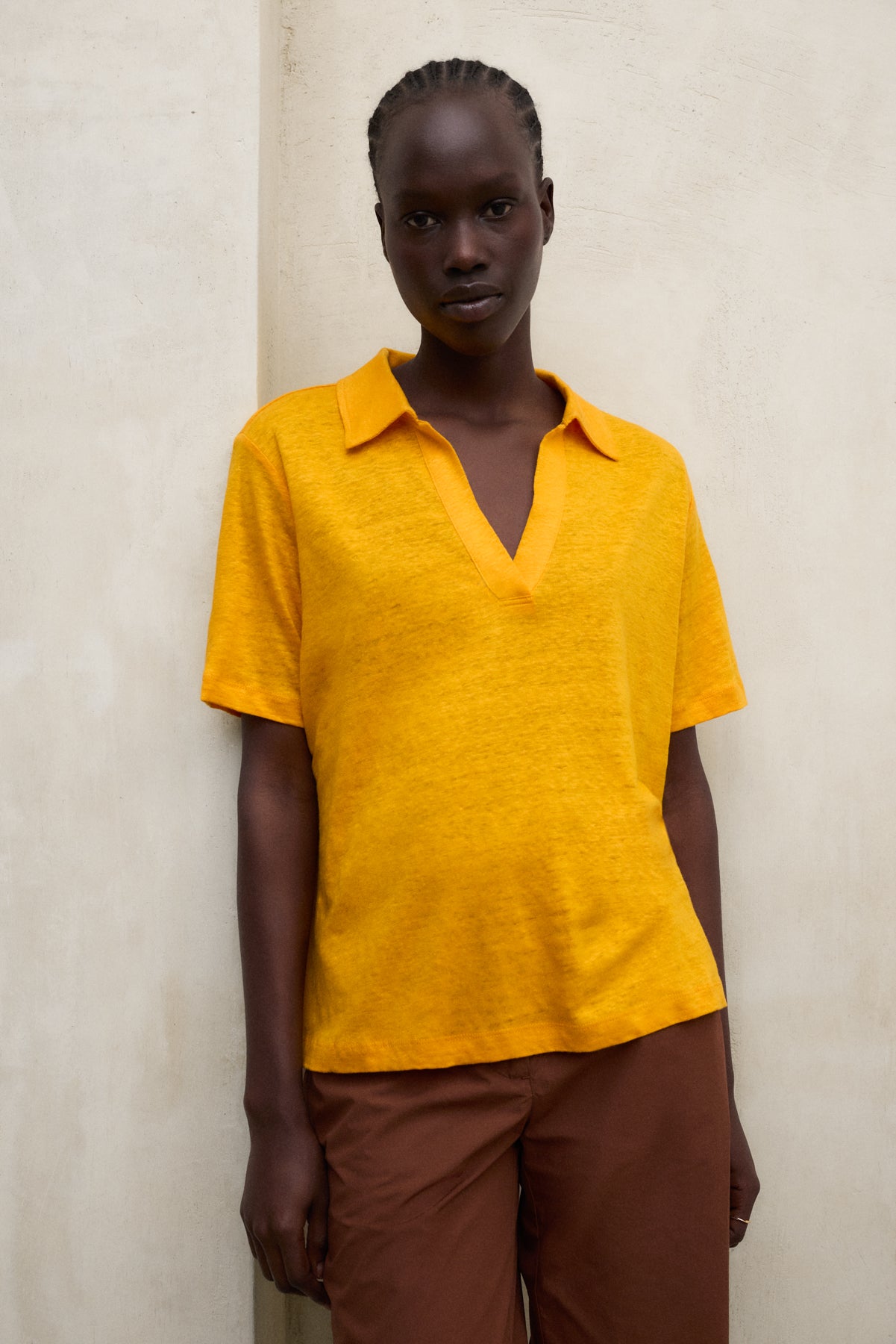 ORANGE TROMS T-SHIRT