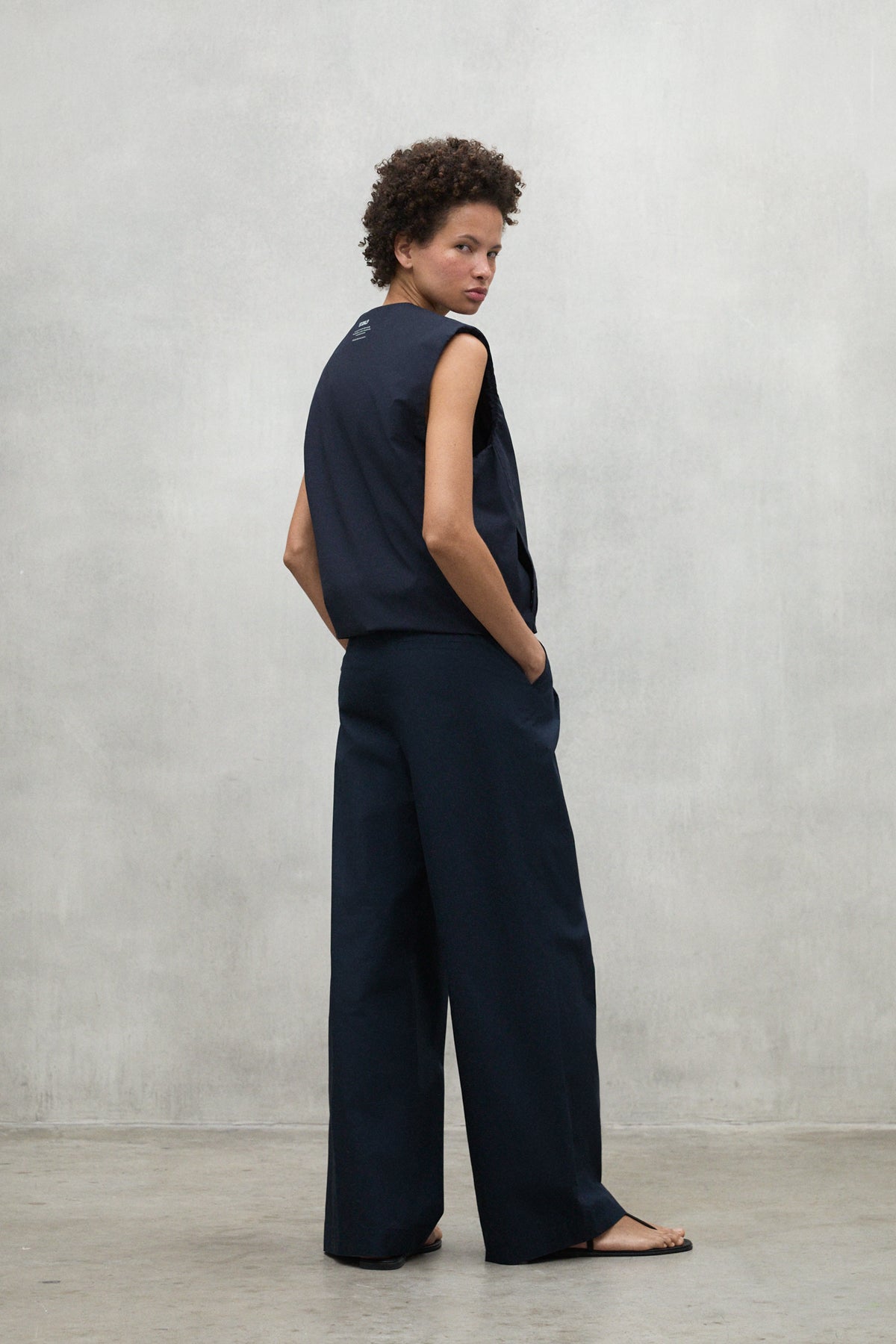 GILET KARIN BLEU MARINE