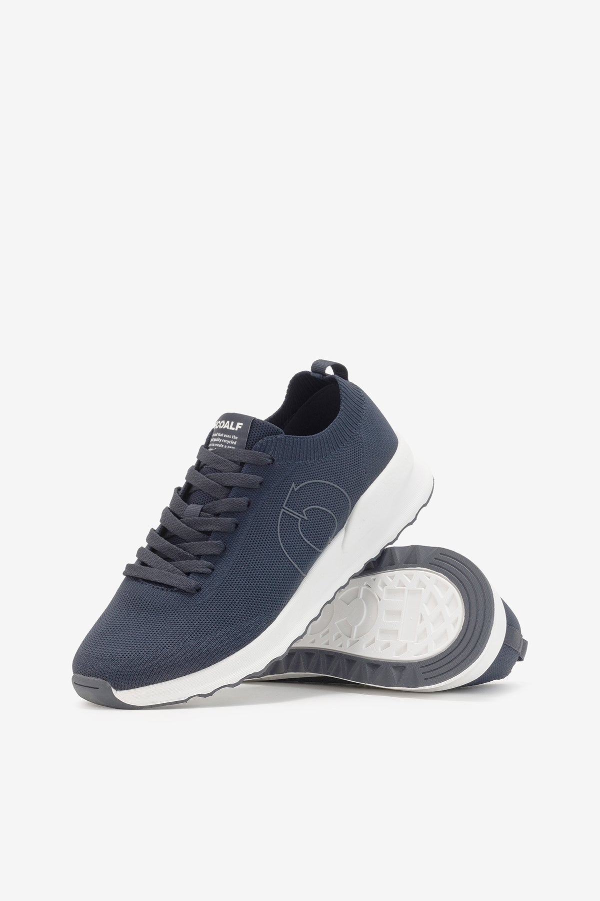 ZAPATILLA CONDE KNIT AZUL DE MUJER