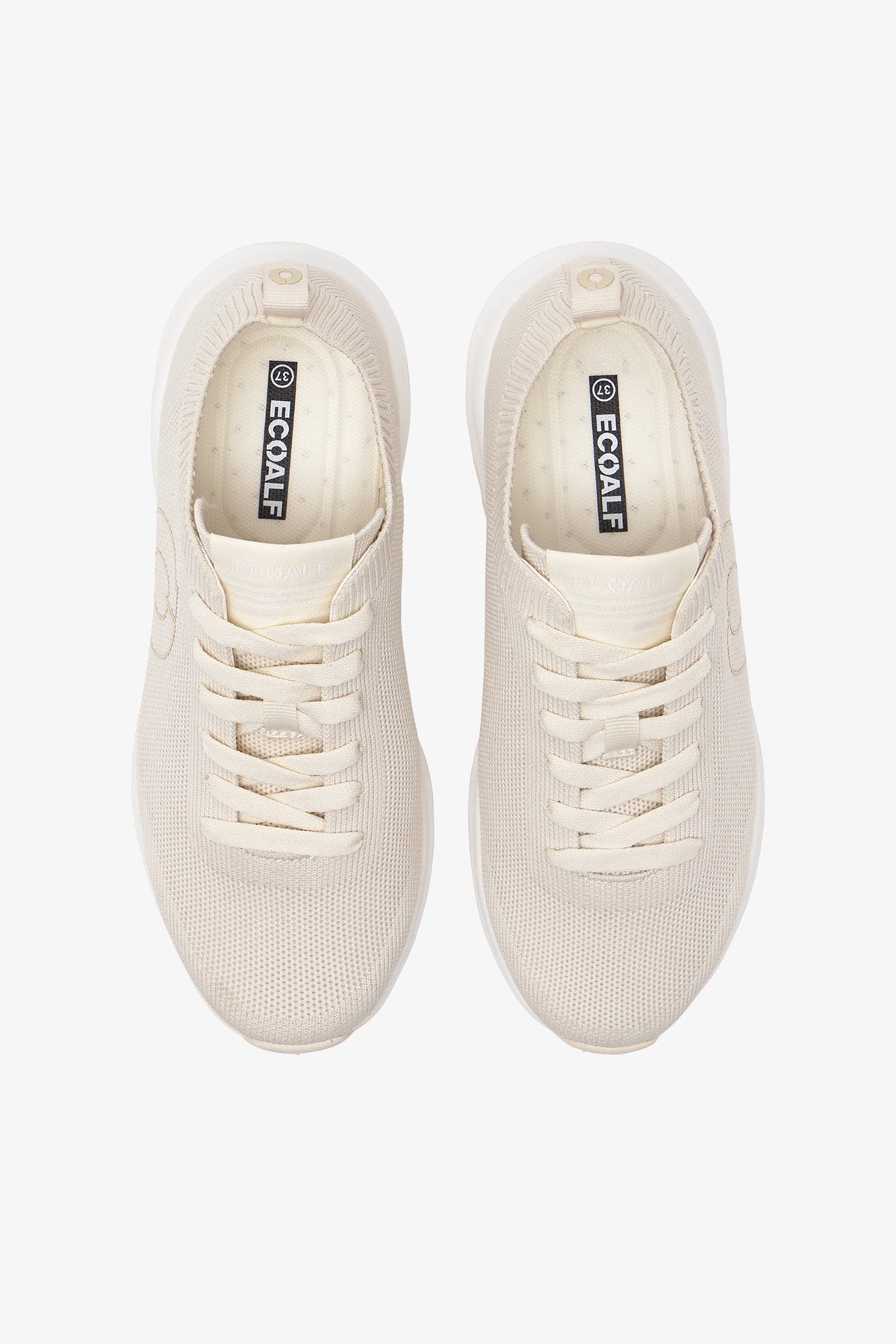 ZAPATILLA CONDE KNIT BLANCA DE MUJER