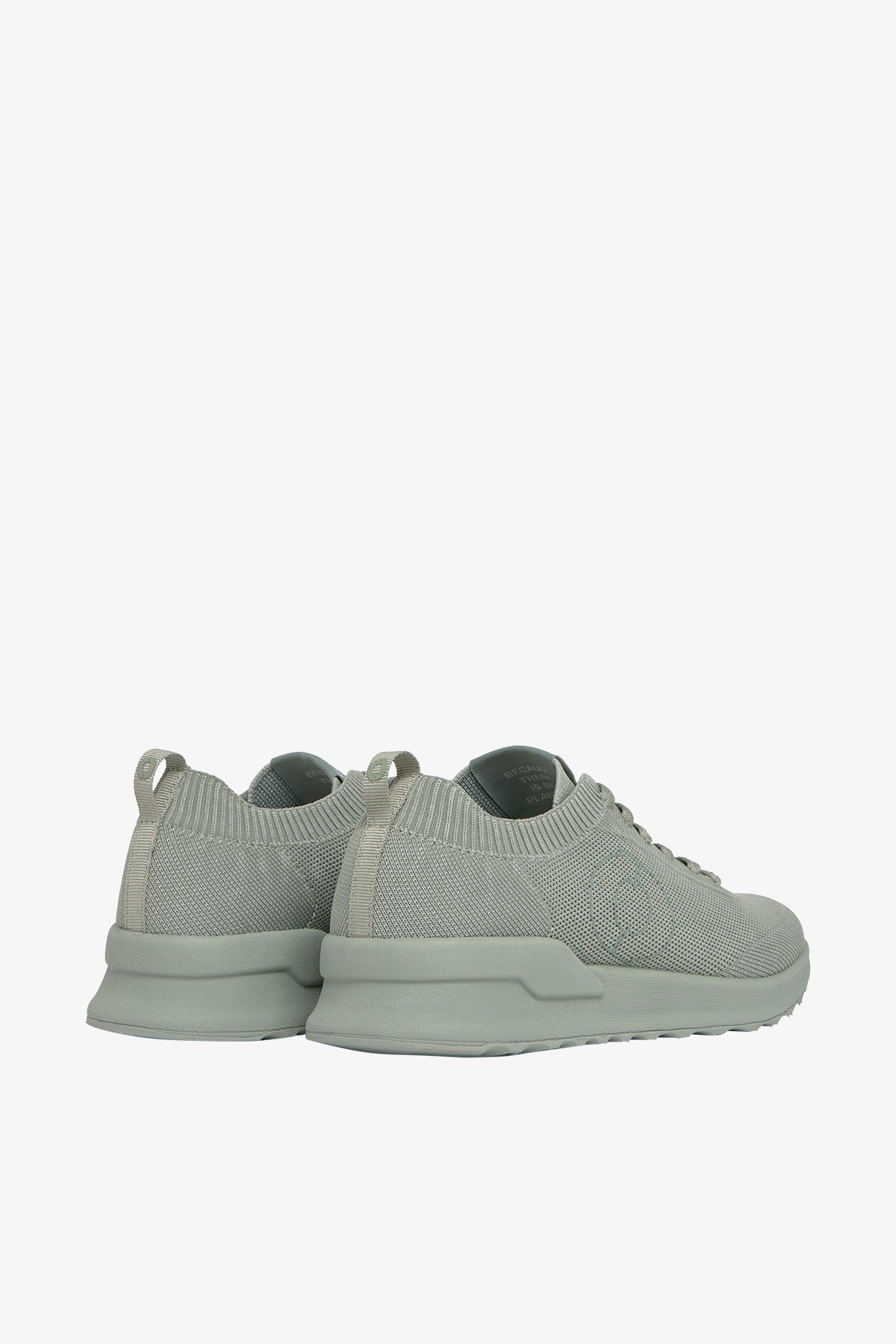 KNITTED CONDE KNIT TRAINERS DYED GREEN