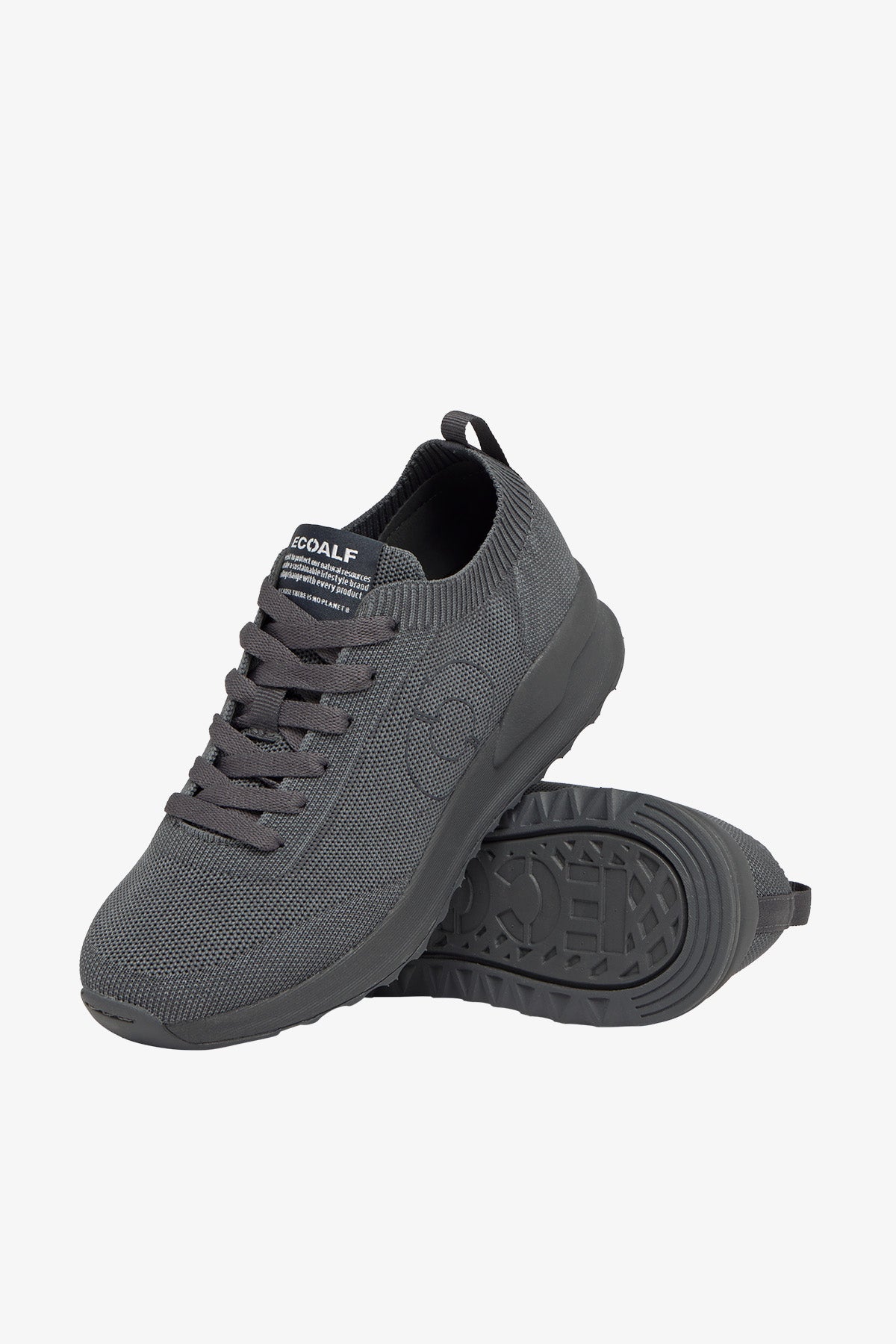 KNITTED CONDE KNIT TRAINERS DYED DARK GREY