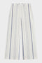 PANTALON RAYÉ MOSSI BLANC