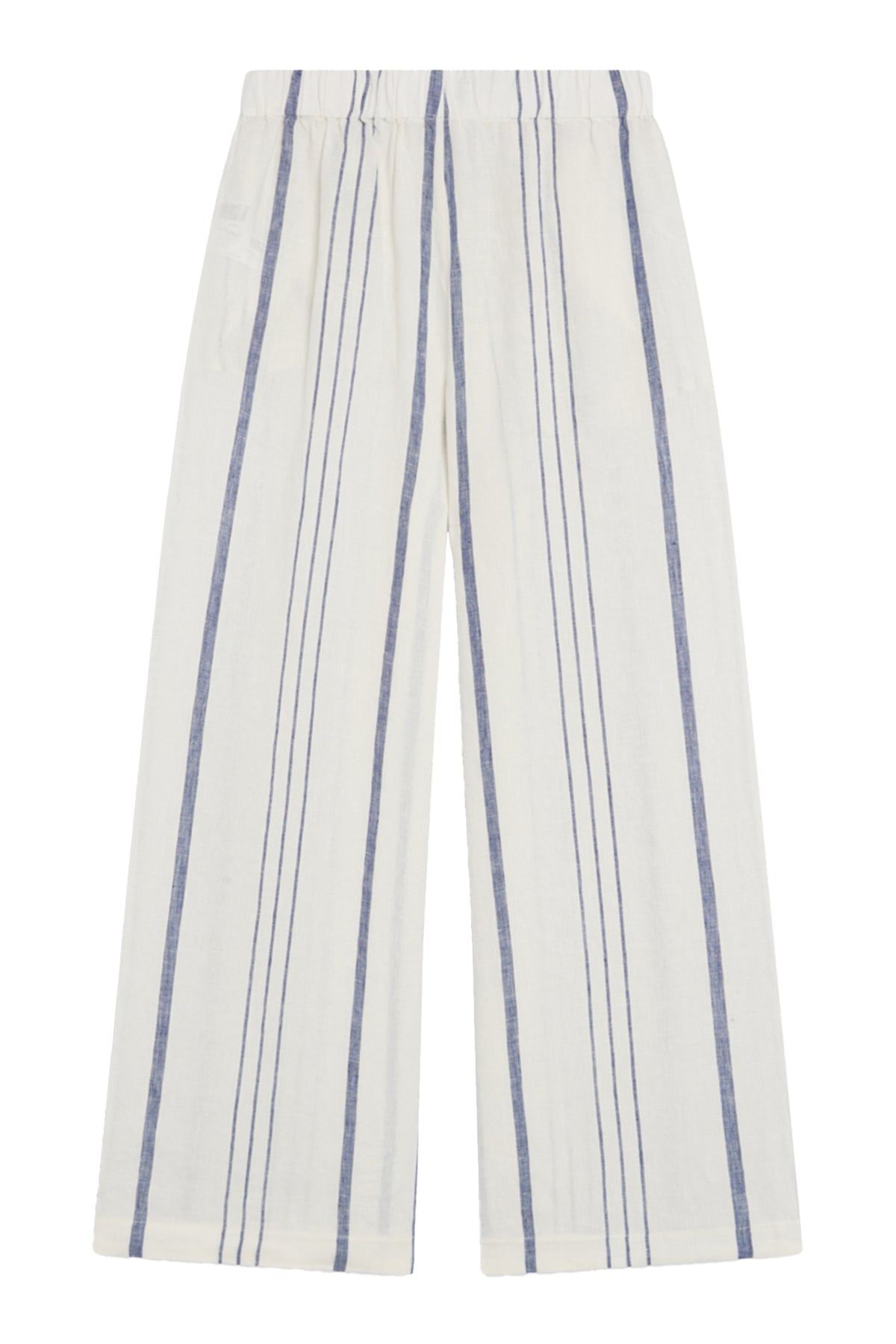 PANTALON DE RAYAS MOSSI BLANCO