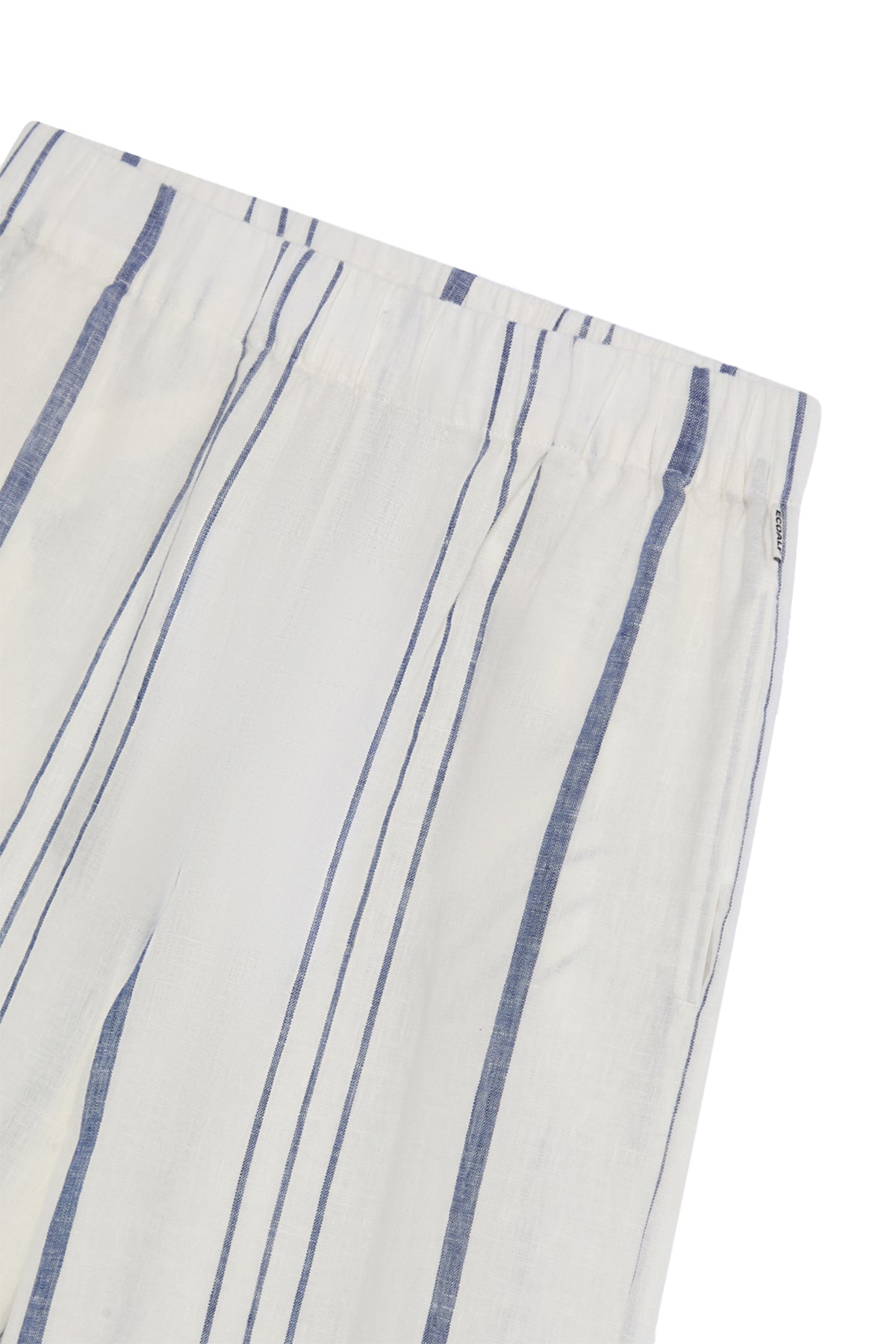 PANTALON DE RAYAS MOSSI BLANCO