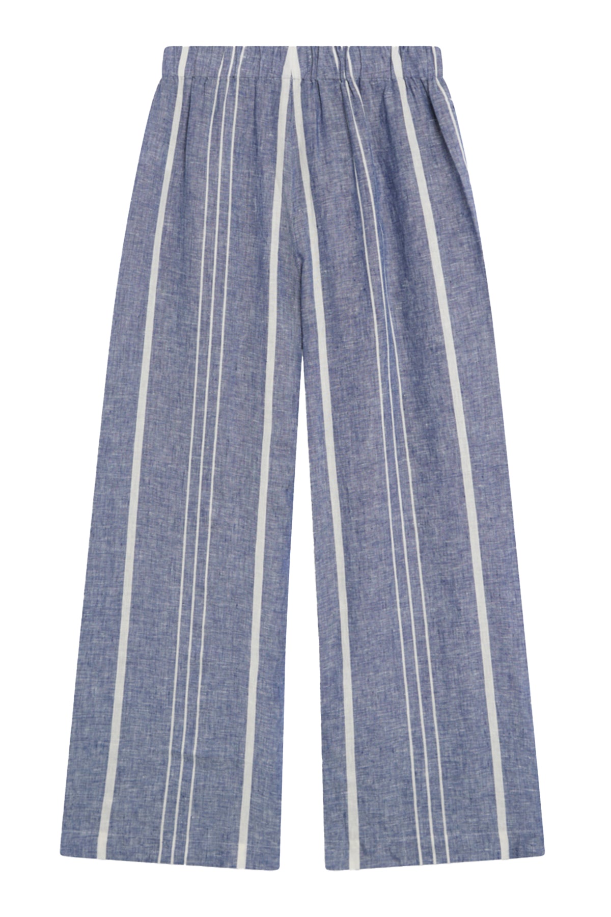 PANTALON RAYÉ MOSSI BLEU