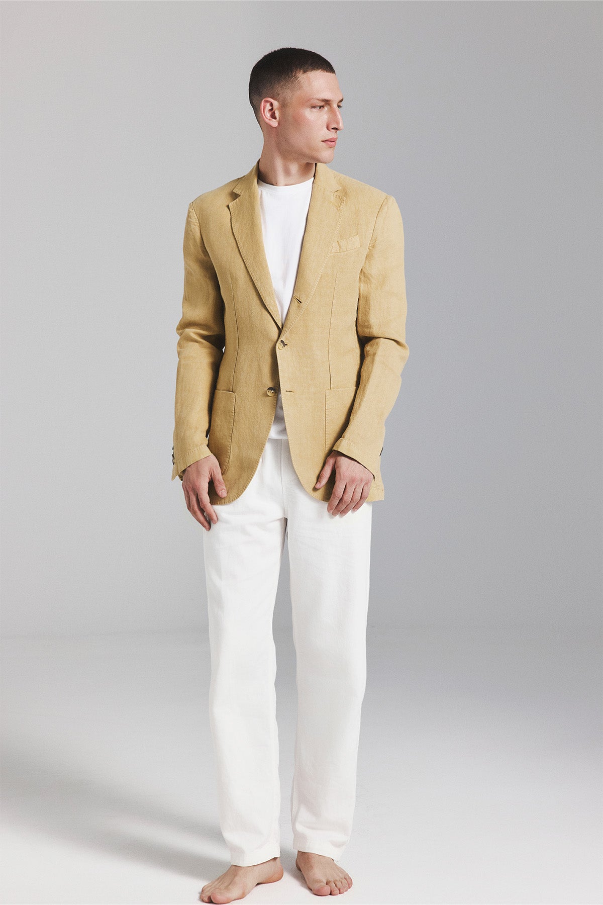 BLAZER LAPO CAÑAMO MARRÓN