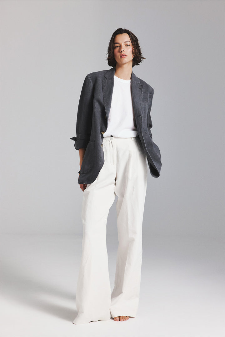 BLAZER LAPO CAÑAMO GRIS OSCURO
