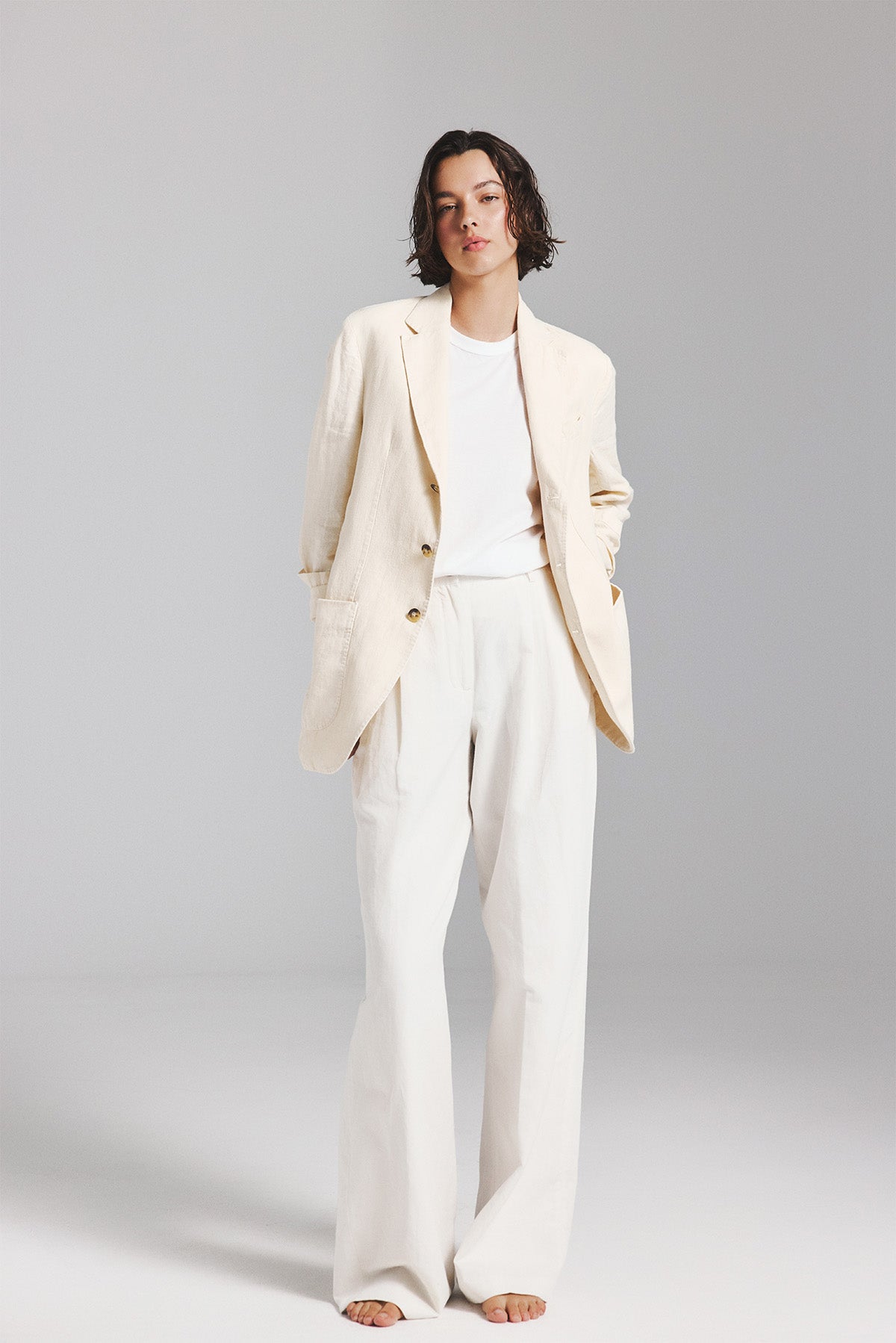 BLAZER LAPO CAÑAMO BEIGE