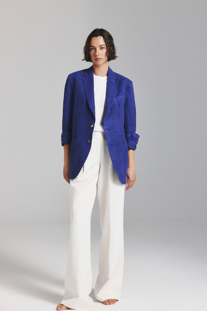 BLAZER LAPO CAÑAMO AZUL