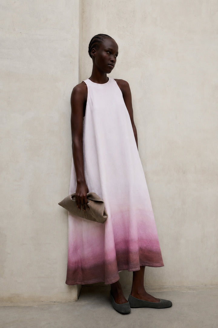 VESTIDO ESTAMPADO UKARA ROSA