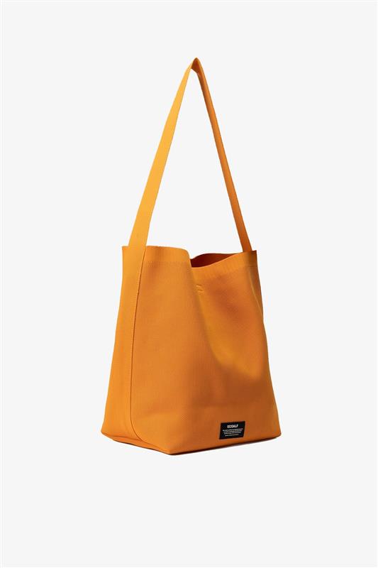 BOLSO BUCKET MARTA TIKA LISO NARANJA DE MUJER