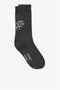 DARK GREY UNISEX BROAD SOCKS