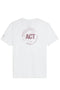 WHITE ACT T-SHIRT