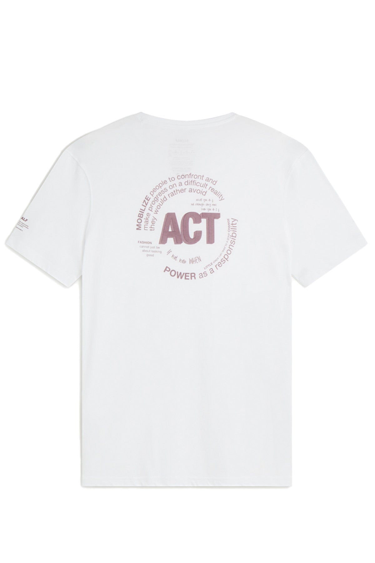 WHITE ACT T-SHIRT