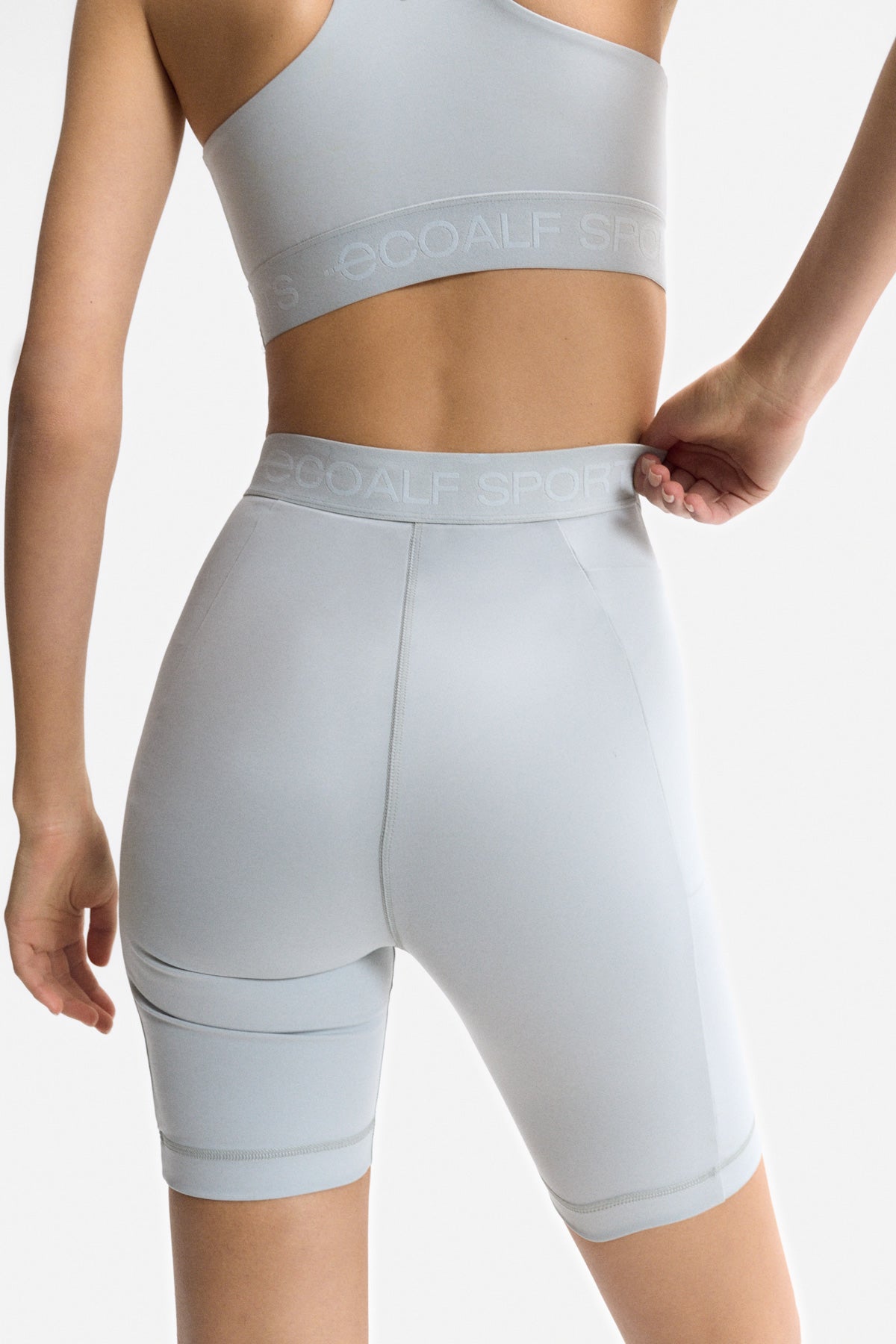 LEGGINGS CORTI ROME GRIGI