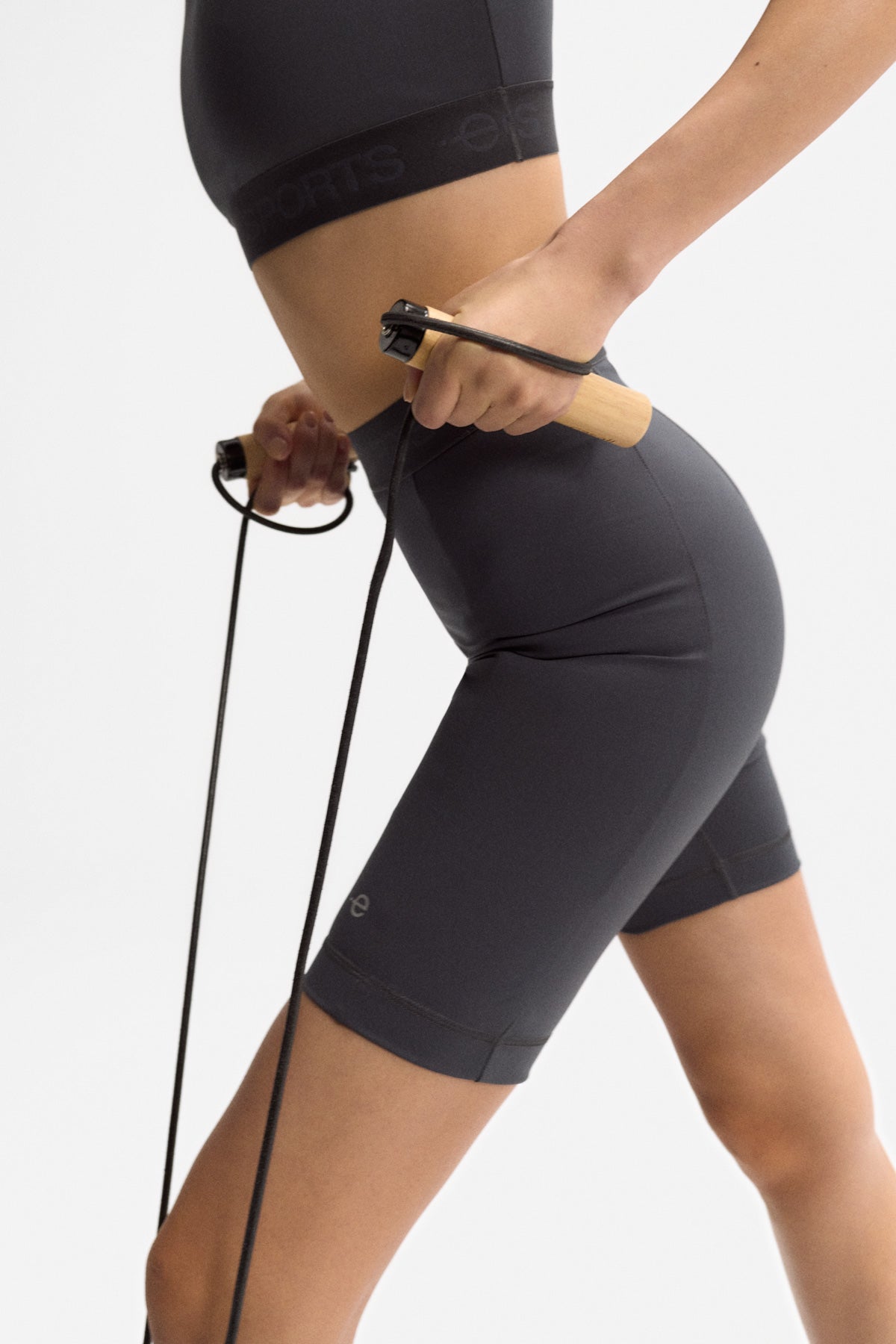 LEGGINGS CORTOS ROME GRISES