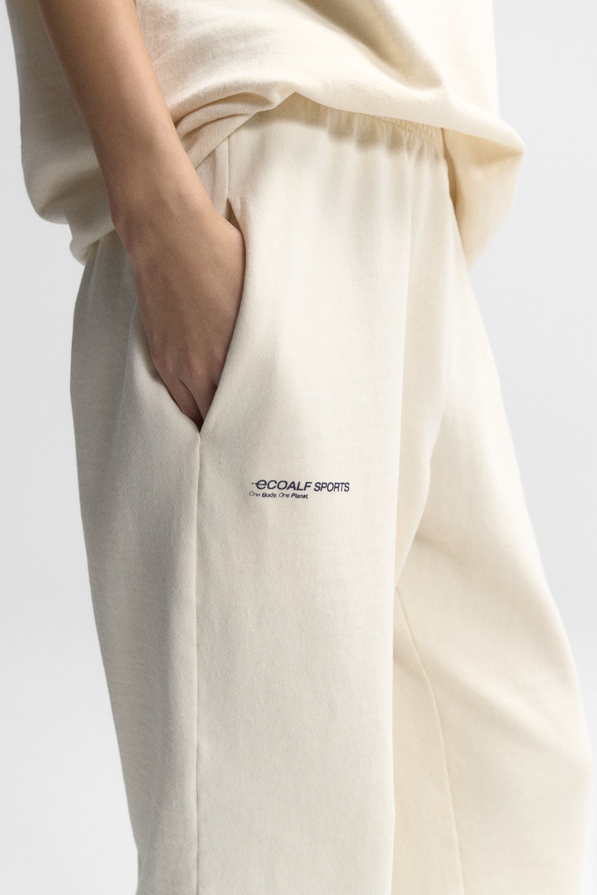 CALIFORNIA UNISEX PANTS WHITE
