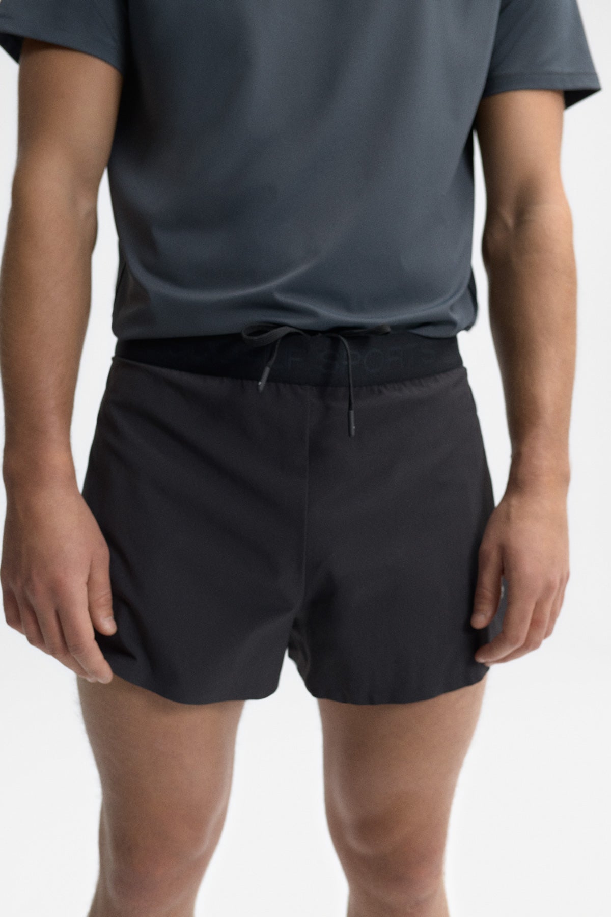 BOSTON RACE KURZE HERREN-HOSE SCHWARZ