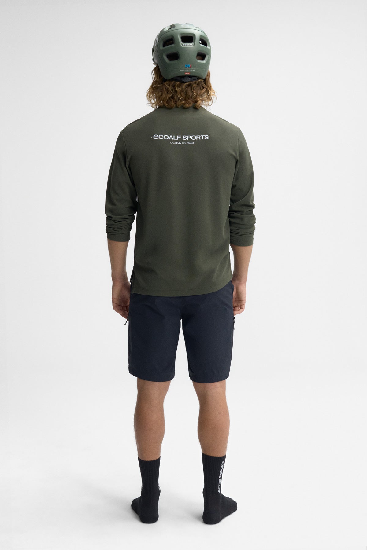 T-SHIRT EXPLORER À MANCHES LONGUES VAL UNISEX VERT