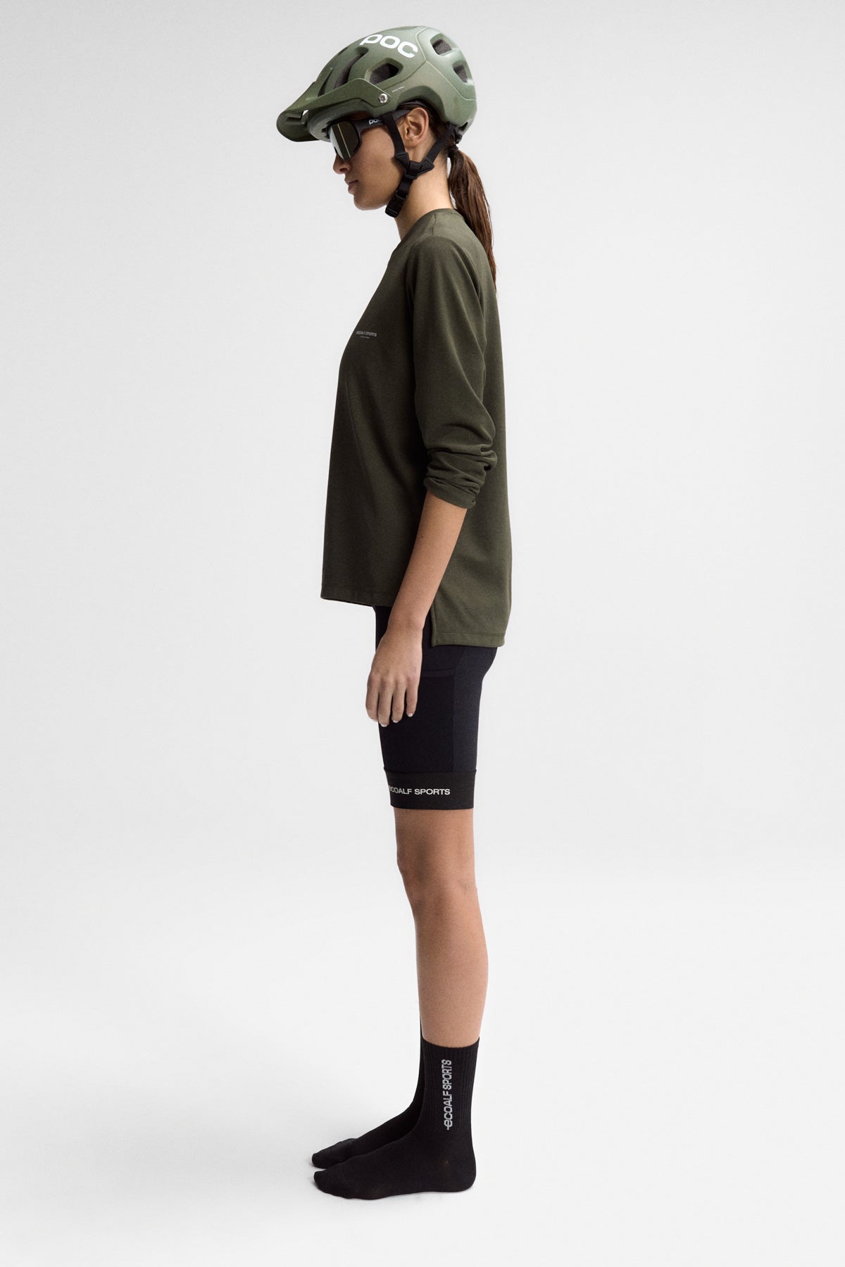 T-SHIRT EXPLORER À MANCHES LONGUES VAL UNISEX VERT